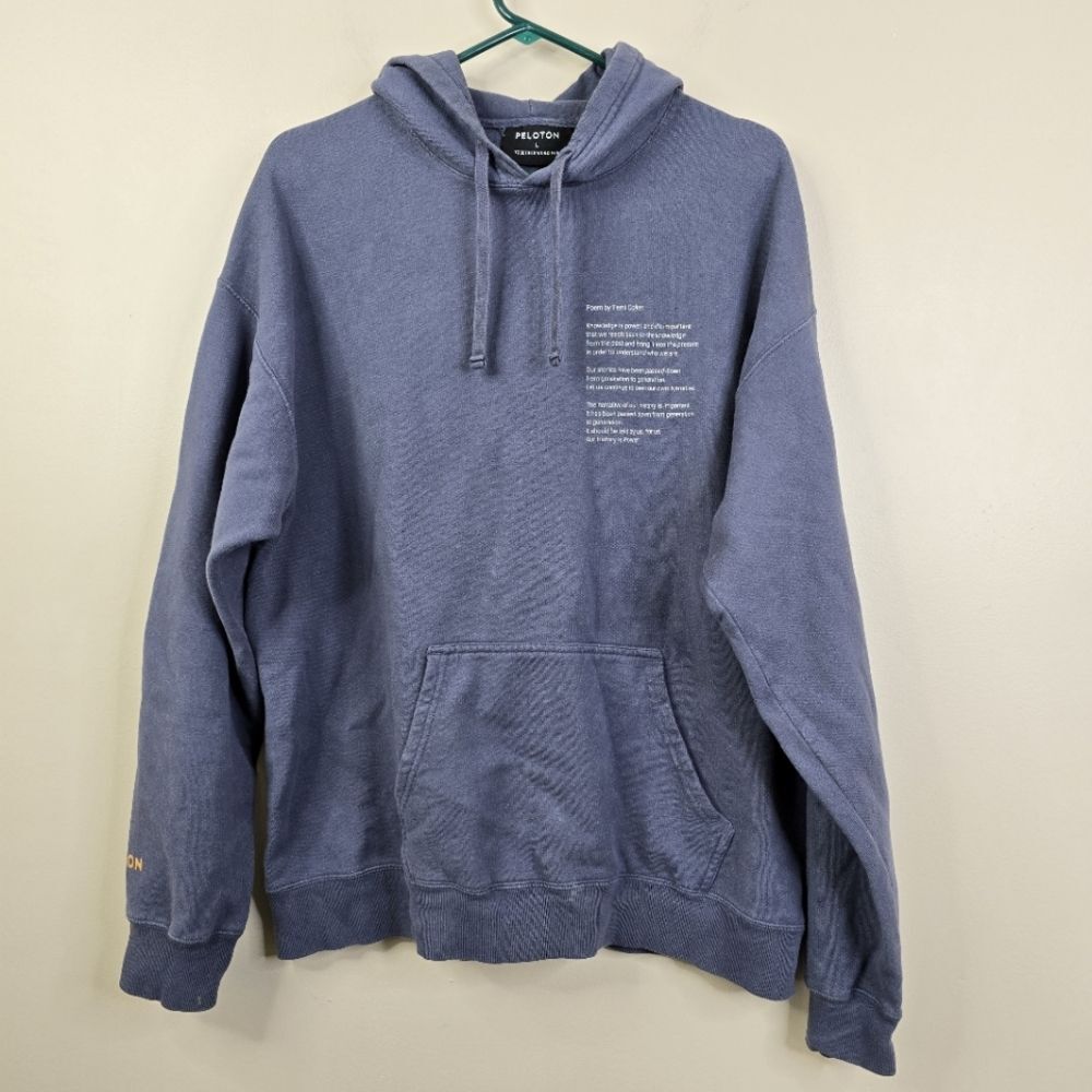 Peloton x Temi Coker Long Sleeve Pullover Hoodie Large